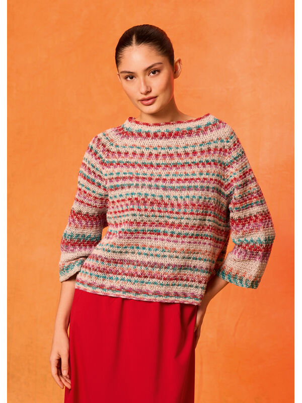 Lana Grossa VIRKAD PULLOVER TOP-DOWN Gomitolo California