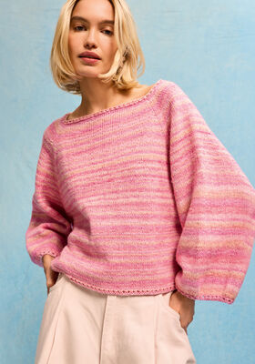 TOP-DOWN-RAGLAN-PULLOVER Gomitolo Mambo från Lana Grossa