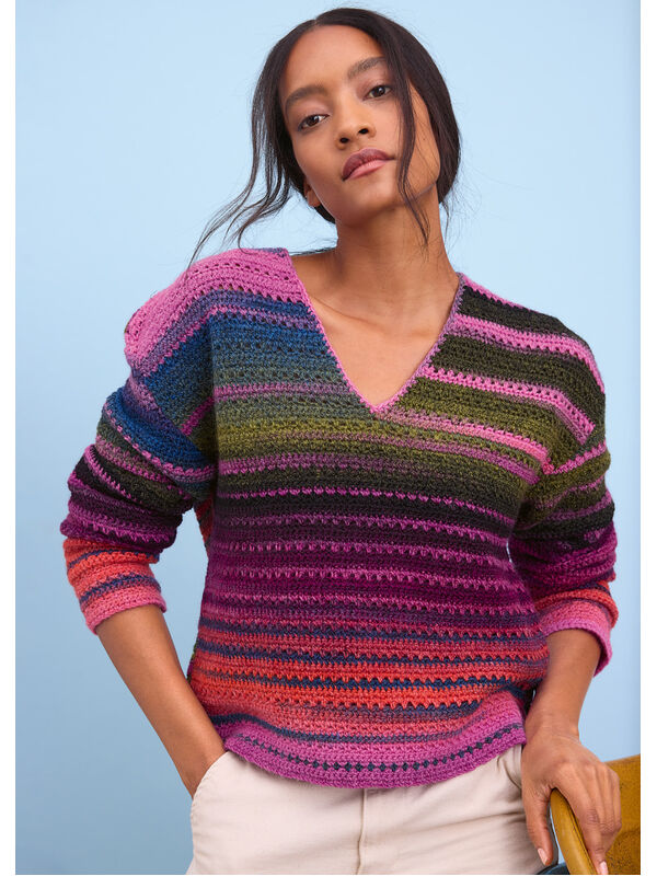 Lana Grossa VIRKAD V-PULLOVER Gomitolo Modo