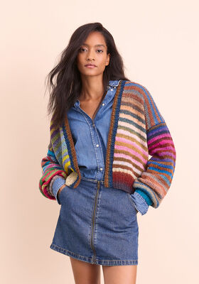 CARDIGAN Candy från Lana Grossa