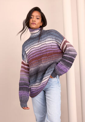 PULLOVER OVERSIZED Gomitolo Gala från Lana Grossa