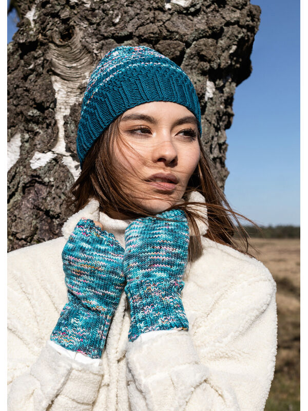Lana Grossa PULSVÄRMARE Cool Wool Hand-dyed - Stickmönster (SE)