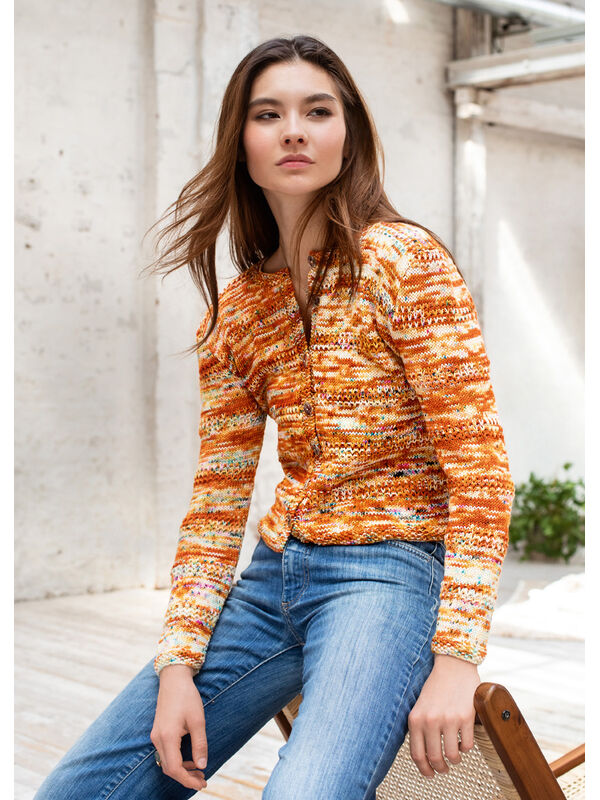 Lana Grossa JACKA Cool Wool Hand-dyed - Stickmönster (SE)