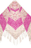 Lana Grossa TREKANTSSJAL Allora Hand-dyed - Stickbeskrivning (SE)