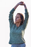 Lana Grossa PULLOVER Allora Hand-dyed - Stickmönster (SE)
