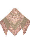 Lana Grossa TREKANTSSJAL Hand-dyed - Stickbeskrivning (SE)