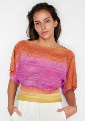 PULLOVER Cool Wool Lace Hand-dyed - Stickmönster (SE) från Lana Grossa