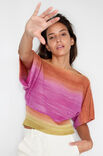 Lana Grossa PULLOVER Cool Wool Lace Hand-dyed - Stickmönster (SE)