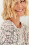 Lana Grossa PULLOVER Cool Wool Hand-dyed - Stickmönster (DK)
