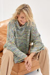 Lana Grossa PULLOVER Ecopuno Hand-dyed - Stickmönster (DK)