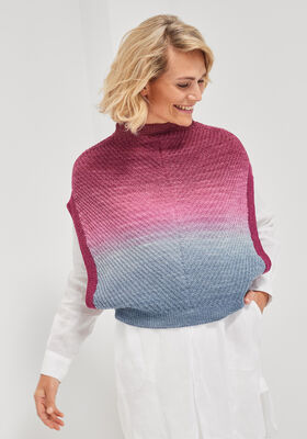 SLIPOVER Cool Wool Lace Hand-dyed & Cool Wool Lace - Stickmönster (DK) från Lana Grossa