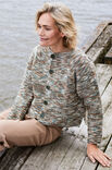 Lana Grossa JACKE Cool Wool Hand-dyed - Stickmönster (DK)
