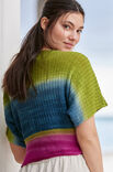 Lana Grossa PULLOVER Cool Wool Lace Hand-dyed - Stickmönster (SE)