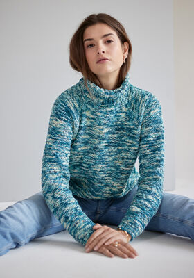 PULLOVER Cool Wool hand-dyed - Stickmönster (SE) från Lana Grossa