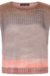 Lana Grossa SLIPOVER Cool Wool Lace hand-dyed - Stickmönster (SE)
