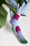 Lana Grossa SOCKOR Meilenweit 50 g Merino hand-dyed - Stickmönster (SE)