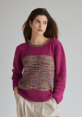 PULLOVER Ecopuno & Ecopuno hand-dyed - Stickmönster (SE) från Lana Grossa