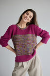 Lana Grossa PULLOVER Ecopuno & Ecopuno hand-dyed - Stickmönster (SE)