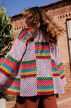 Lana Grossa VIRKAD CARDIGAN Elastico - Virkmönster (SE)