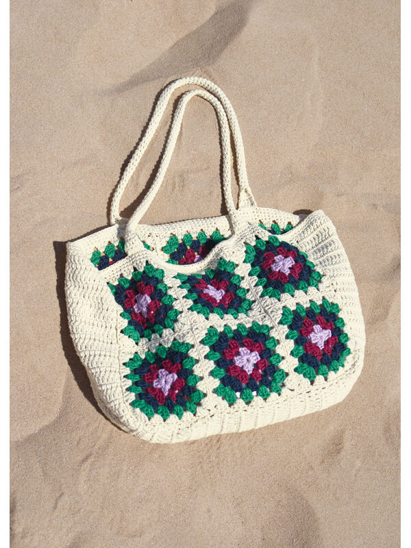 Lana Grossa VIRKAD SHOPPING BAG Organico - Virkmönster (DK)