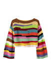 Lana Grossa VIRKAD PULLOVER Cotone & Elastico - Virkmönster (DK)