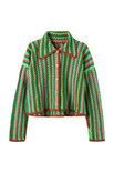 Lana Grossa VIRKAD CARDIGAN Organico - Virkmönster (DK)