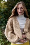 Lana Grossa KORT JACKA Cool Merino Big - Virkmönster (NO)