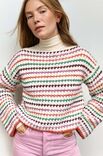 Lana Grossa PULLOVER Cool Merino Big & Twinny - Virkmönster (NO)