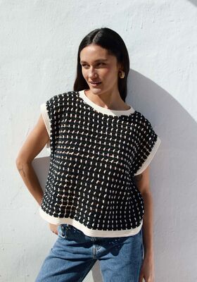VIRKAD TOP Elastico - Virkmönster (NO) från Lana Grossa