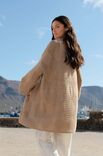 Lana Grossa VIRKAD LÅNG CARDIGAN Alta Moda Cotolana - Virkmönster (NO)