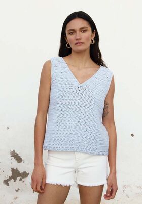VIRKAD TOPP Natural Cotton - Virkmönster (NO) från Lana Grossa