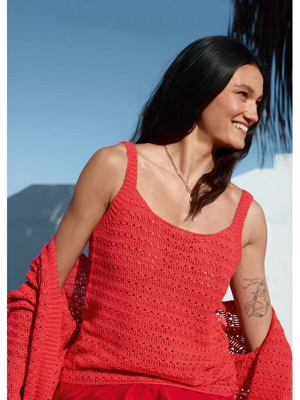 Lana Grossa VIRKAD TOPP Summer Cashmere - Virkmönster (NO)