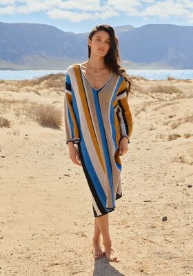 VIRKAD TUNIKA Alta Moda Cotolana - Virkmönster (NO) från Lana Grossa