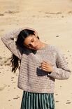 Lana Grossa VIRKAD RAGLAN PULLOVER Maglia - Virkmönster (NO)
