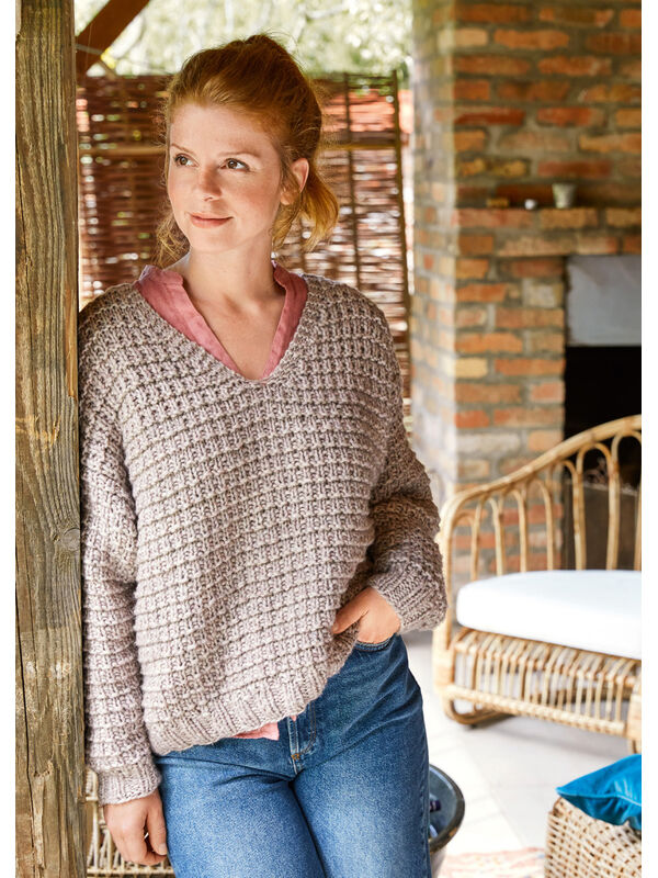 Lana Grossa PULLOVER Landlust Winterwolle - Stickmönster (SE)