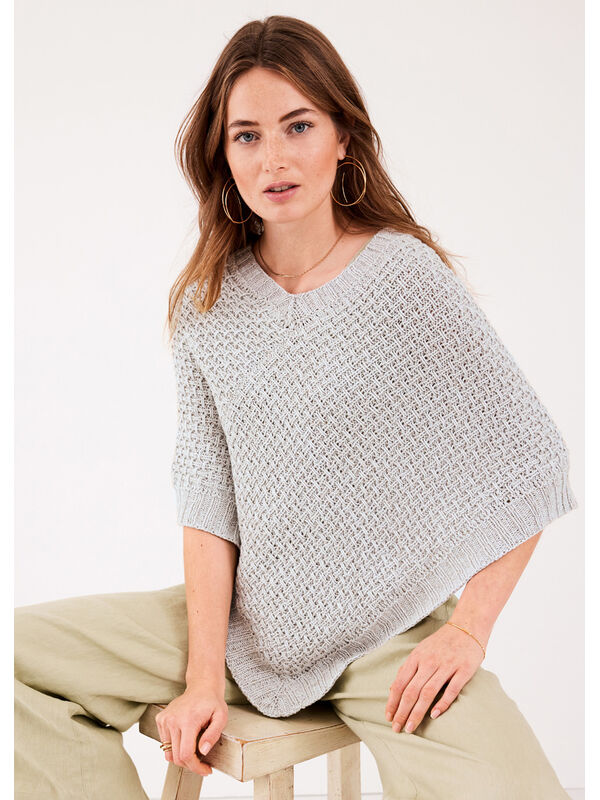 Lana Grossa PONCHO Linarte - Stickmönster (SE)