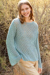 Lana Grossa PULLOVER Solo Lino - Stickbeskrivning (DK)