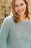 Lana Grossa PULLOVER Solo Lino - Stickbeskrivning (DK)