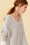 Lana Grossa PONCHO PULLOVER Ecopuno- Stickbeskrivning (SE)