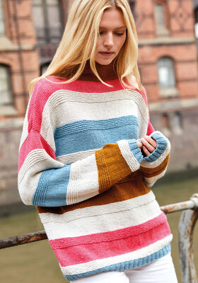 PULLOVER Alta Moda Cotolana - Stickmönster (DK) från Lana Grossa