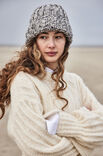Lana Grossa PATENTMÖSSA Cool Merino Print - Stickmönster (SE)