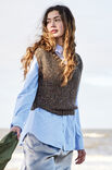 Lana Grossa SLIPOVER Cool Merino Print - Stickmönster (DK)