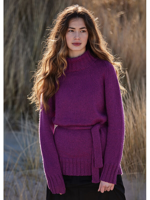 Lana Grossa RAGLANPULLOVER Cool Merino - Stickmönster (DK)