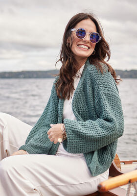 JACKA Alta Moda Cotolana - Stickmönster (SE) från Lana Grossa