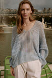 Lana Grossa V-PULLOVER Puno Luce - Stickmönster (DK)