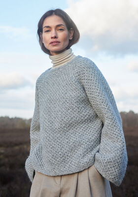 RAGLAN-PULLOVER Spuma - Stickmönster (NO) från Lana Grossa
