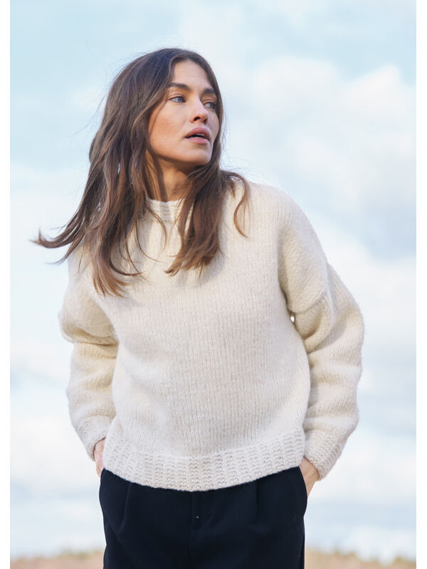 Lana Grossa PULLOVER Spuma - Stickmönster (NO)