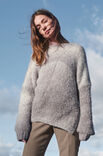Lana Grossa ASYMMETRISK PULLOVER Avio - Stickmönster (NO)