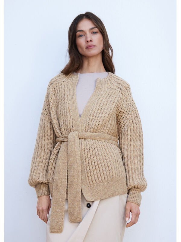 Lana Grossa PATENT-CARDIGAN Cool Merino Big & Cool Merino - Stickmönster (NO)