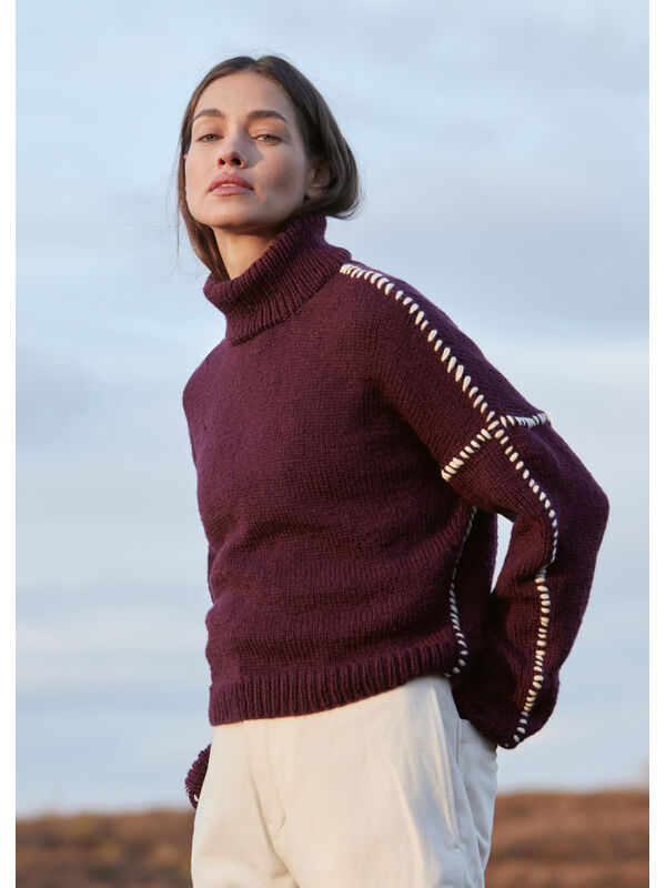 Lana Grossa PULLOVER Cool Merino - Stickmönster (NO